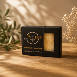 Olive oil soap with honey & goat milk